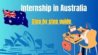 🇦🇺 How to Get Internship in Australia 2025 | Step-by-Step Guide for Indian Students