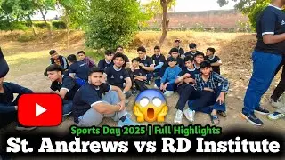 St. Andrews vs RD Institute | SAITM Sports Day 2025 Full Highlights 🔥🏆 Sunday Special Clash