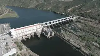 Ortiga - barragem e praia