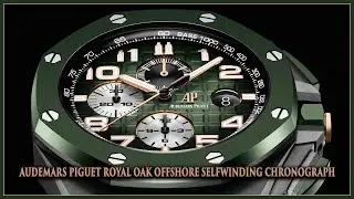 Хронографы из черной керамики Audemars Piguet Royal Oak Offshore Selfwinding Chronograph 44мм