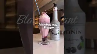 Blackcurrant Frappe | Blackcurrant Recipe 🍇✨️ #shorts #trending #drink