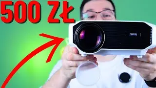 Jaki TANI projektor do 500 zł? Test rzutnika zenwire e450s z wifi oraz bluetooth