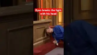 Ryan breaks the Neon Light with his Head | Whose Line Is It Anyway?