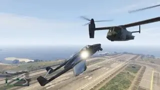 Pyro landing on Avenger