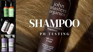 Testing my 9 Shampoo PH levels at home