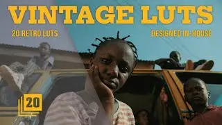 Cinematic Vintage LUTs Pack Collection - 2024