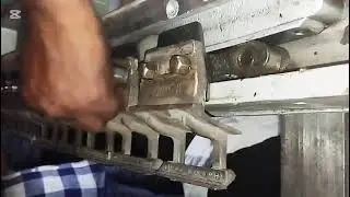 Chain Link Fixing in Rail | Sun Super Stenter Machine Maintenance After Servicing & Cleaning