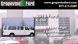 2013 Ford E-350SD Dallas TX