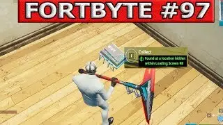 FORTNITE FORTBYTE #97 Found at a location hidden within Loading Screen #8 Season 9!!
