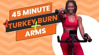 45-min Turkey Burn + Arms \\ Spin Class