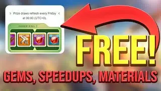 FREE!! Refreshes Weekly! (Gems, Speedups, Materials) | Rise of Kingdoms