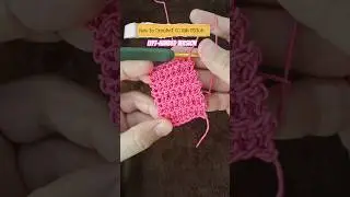 Left-handed Version : How to Crochet Single Crochet Rib Stitch