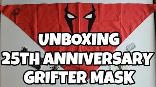 Unboxing 25th Anniversary Grifter mask (and other goodies)