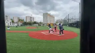 Oceane steal 2nd base vs Colombs Game 1 HD