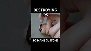 DESTROYING MY LPS! 😳 Littlest pet shop customs #lps #littlestpetshop #funny #craft