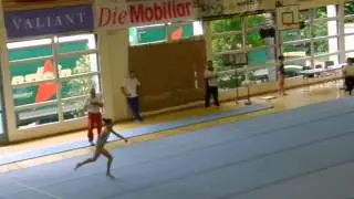 Livia Schmid, P5, Boden, SMJ 2015, Ger&auml;te Final ( Utzenstorf, 13./14.06.2015)