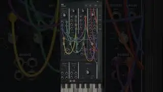 Model 15 app made by moog played and recorded on my iPhone 📱 