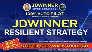 JDWINNER RESILIENT SYNC STRATEGY (New Users Step-By-Step Guide)