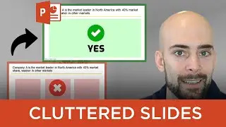 Tactics for Cluttered Slides - Don't Overcomplicate Things