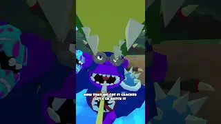 Hatching the new UNRELEASED swoopclaw fusion  #gorillatag #gorillatagquest #vr #dinosauregg #gtag