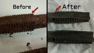 Rust removal with CITRIC ACID restoration