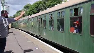 The reopening of Swanage Railway after lockdown