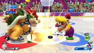 Mario & Sonic at the Sochi 2014 Olympic Winter Games - Ice Hockey #127 (Team Wario)
