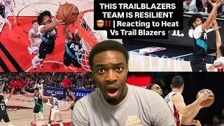 THIS TRAILBLAZERS TEAM IS RESILIENT!! | Reacting to Heat Vs Trail Blazers | 1/22/26