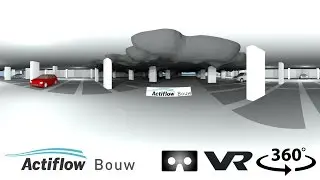 Car Park Fire CFD Simulation, 360&deg; VR (in accordance with NEN6098 by FDS)