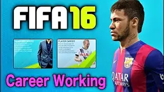 FIFA 16 On Mobile ( Career Mode Working ) - Android FIFA 2016 Career Gameplay - Latest Vita3k FIFA16