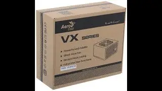 Распаковка БП Aerocool VX SERIES 700 W из Rozetka.com.ua