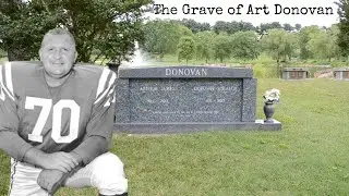The Grave of Football Legend Art Donovan