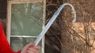 Diivoo Gutter Cleaning Tools from The Ground, Pressure Washer Gutter Cleaner Attachment, Clean your