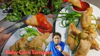 Baby Corn Tempura II Crispy Baby Corn Recipe - Restaurant Style Chinese Babycorn Recipes