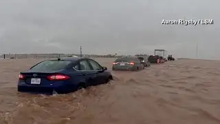 Major flooding closes highways and streets near Lubbock