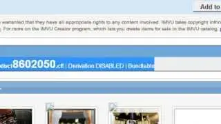 How to drive from a Product (imvu)