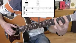 Walking All Day - Graham Coxon (Guitar tutorial (French) + TAB)