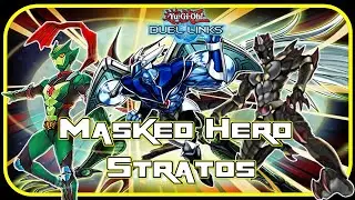 MASKED HERO STRATOS | [Yu-Gi-Oh! Duel Links]