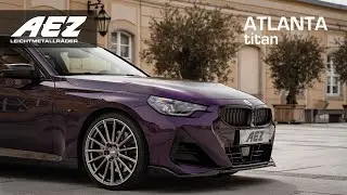 AEZ featuring BMW 2 Coupé on AEZ Atlanta titan