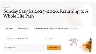 Returning to A Whole Life Path: January 4, 2026