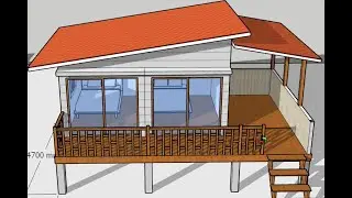 Bahay Bakasyunan - 2 Bedroom with dimension at the end