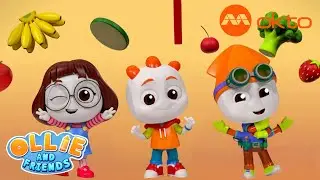 ₊˚♪ FRUITS AND VEGGIES ˚₊ | okto Singalong Songs | Ollie Shorts S1E01 | @Mediacorpokto