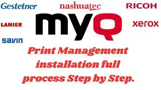 How to MyQ installation full process step by step.