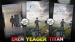 EREN YEAGER TITAN CAPCUT TEMPLATE||VIRAL REELS EDITING||NEW CAPCUT TEMPLATE 2023
