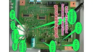 KDL-43W950D Voltage Chart