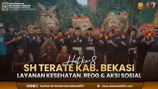 HUT Ke-8 SH Terate Cabang Kabupaten Bekasi - Pusat Madiun