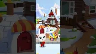 Persiguiendo al mapache en bicicleta - My Talking Tom Gold Run Gameplay