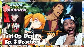 Takt Op. Destiny Episode 3 Reaction | LENNY AND TITAN SWOOP IN TO SAVE THE DAY!!!