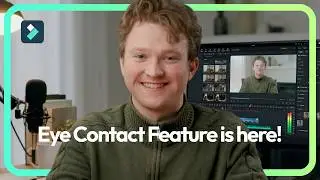 Fix Eye Contact Instantly in Filmora | Powered by NVIDIA AI Maxine EyeContact NIM