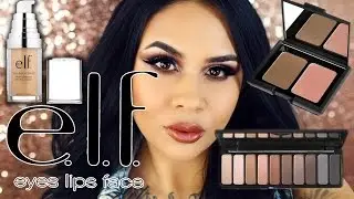 E.L.F Cosmetics | One Brand Makeup Tutorial | Rose Gold Eyelook